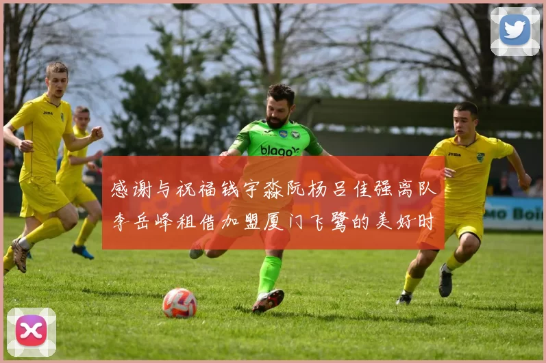 感谢与祝福钱宇淼阮杨吕佳强离队李岳峰租借加盟厦门飞鹭的美好时刻